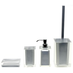 Silver Finish Rainbow Accessory Set of Thermoplastic Resins